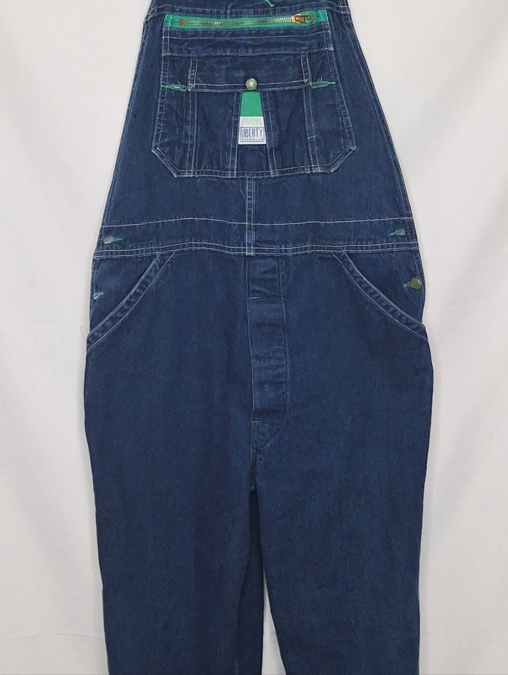 Liberty Denim Men's Dark Blue Overalls 36"